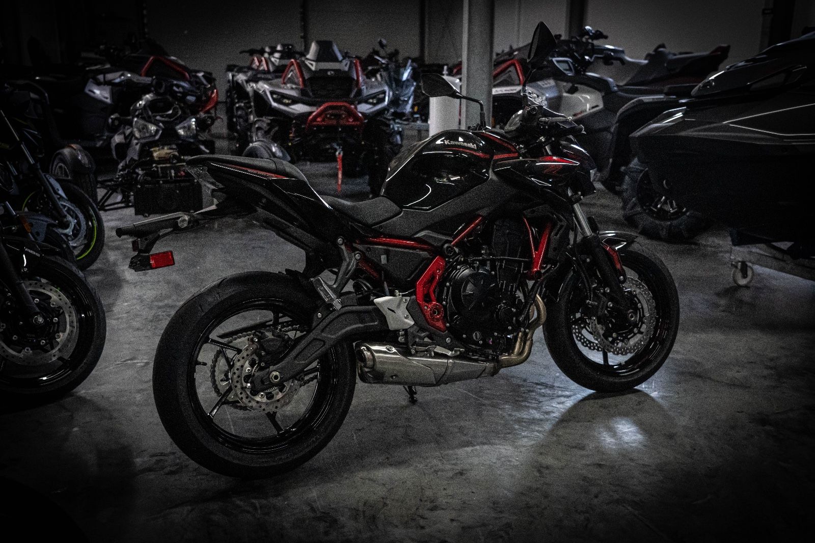 Fahrzeugabbildung Kawasaki Z650 Model 2025  4 Jahre Garantie