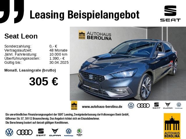 SEAT Leon 1.5 eTSI FR DSG *BEATS*Vision+*ACC*NAV*SHZ*