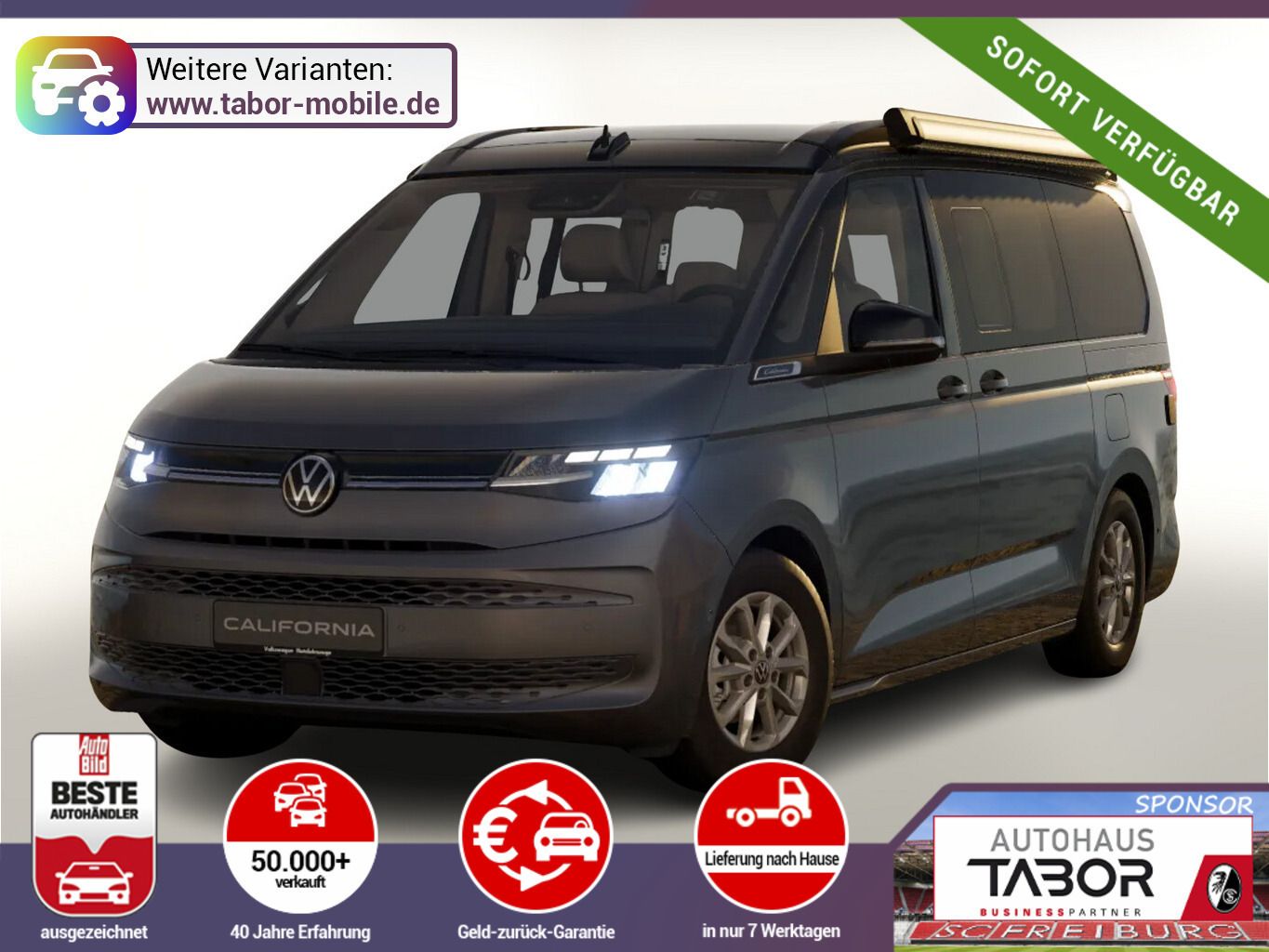 Volkswagen T7 California Ocean AHK Markise Keyl UVP-33%*