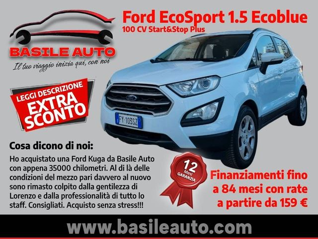 Ford EcoSport 1.5 Ecoblue 100 CV Start&Stop Plus