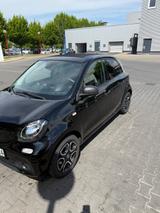 Smart ForFour mit Faltdach schwarz - : Kleinwagen, mit Faltdach