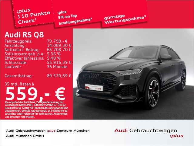 AUDI RS Q8 tiptr. HD-Matrix/B&amp;O/StdHzg/Carbon