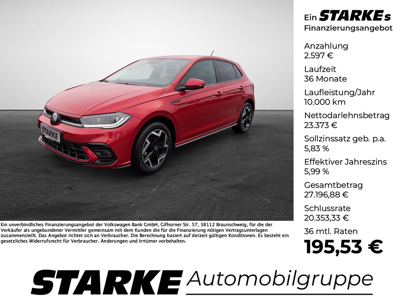 Volkswagen Polo 1.0 TSI DSG R-Line  Navi LED Kamera PDC LM 