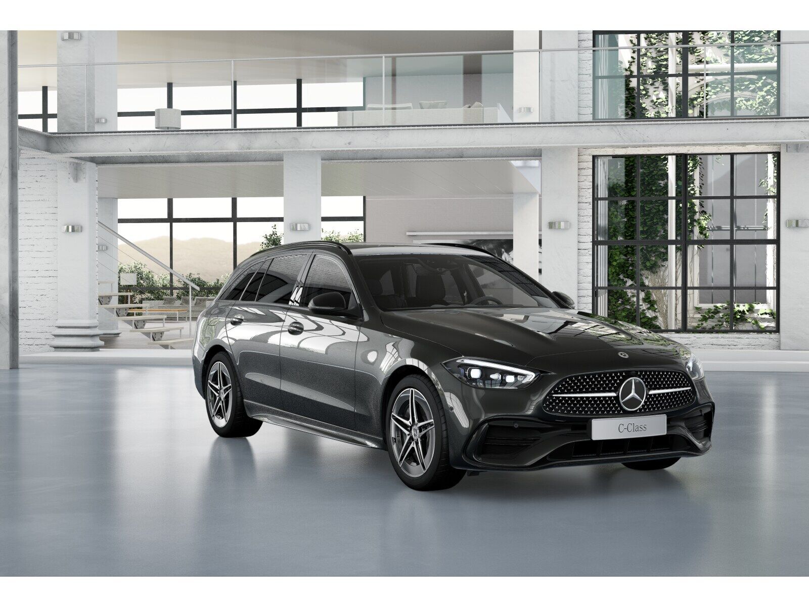 Mercedes-Benz C 300 e T AMG+PANO-DACH+AHK+DISTRONIC+NIGHTP imagem 3