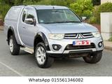 Mitsubishi L200-2.5Di-D-Club-Cab-AHK-TÜV-Klima-4X4 - silberne Mitsubishi L200