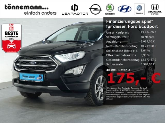 EcoSport ECO BOOST TITANIUM+AHK+NAVI+SITZ- u LEN