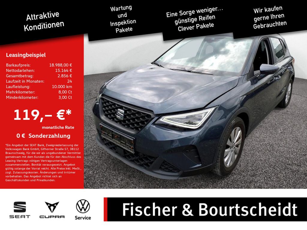 Seat Arona 1.0 TSI Style Edition AHK ACC FACEL. LED