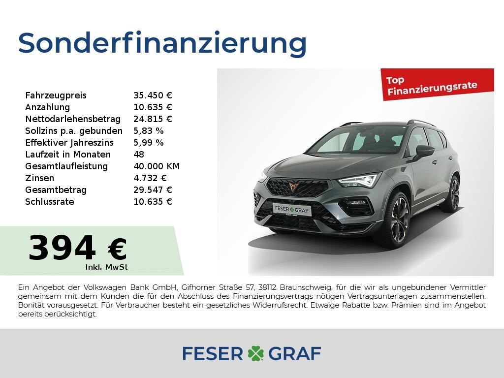 Cupra Ateca 2.0TFSI VZ 4x4 DSG AHK Business+Winter 19"