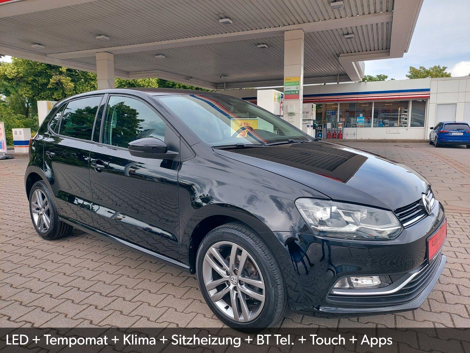 Volkswagen Polo V Lounge LED Klima Sitzheiz. BT- Tel. PDC