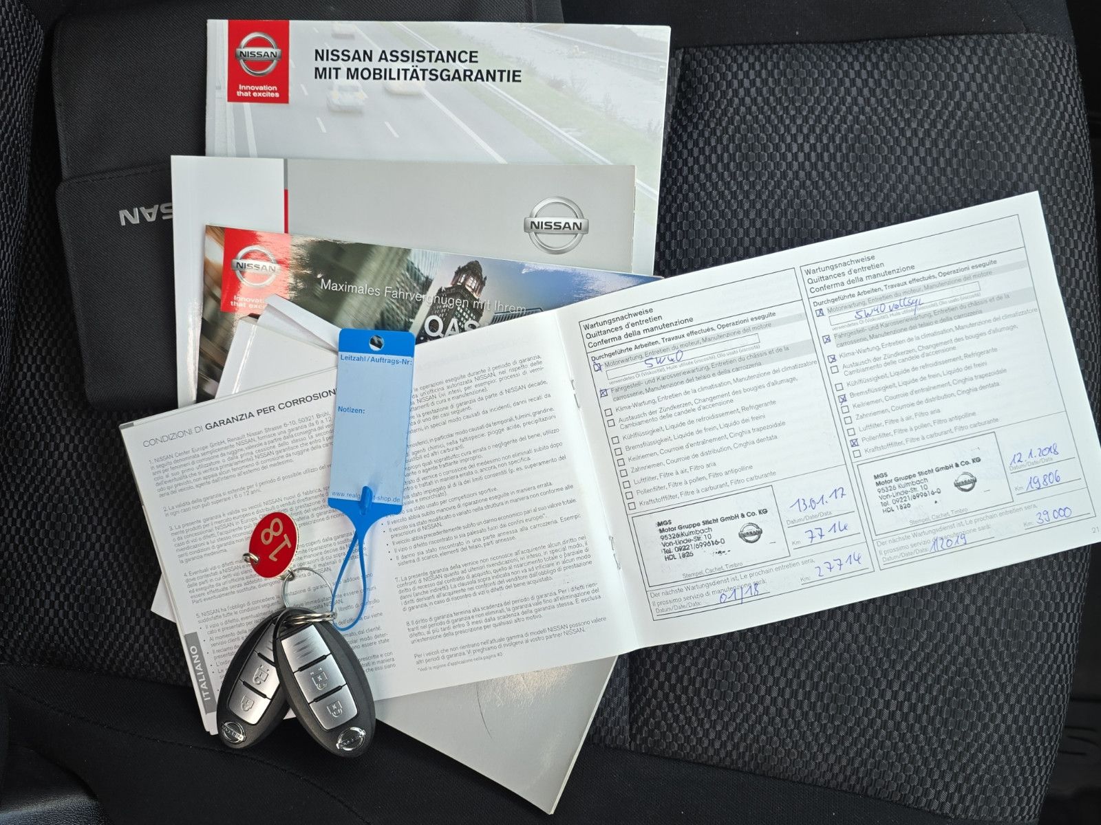 Fahrzeugabbildung Nissan Qashqai 360°KAMERA*NAVI*KEYLES GO*