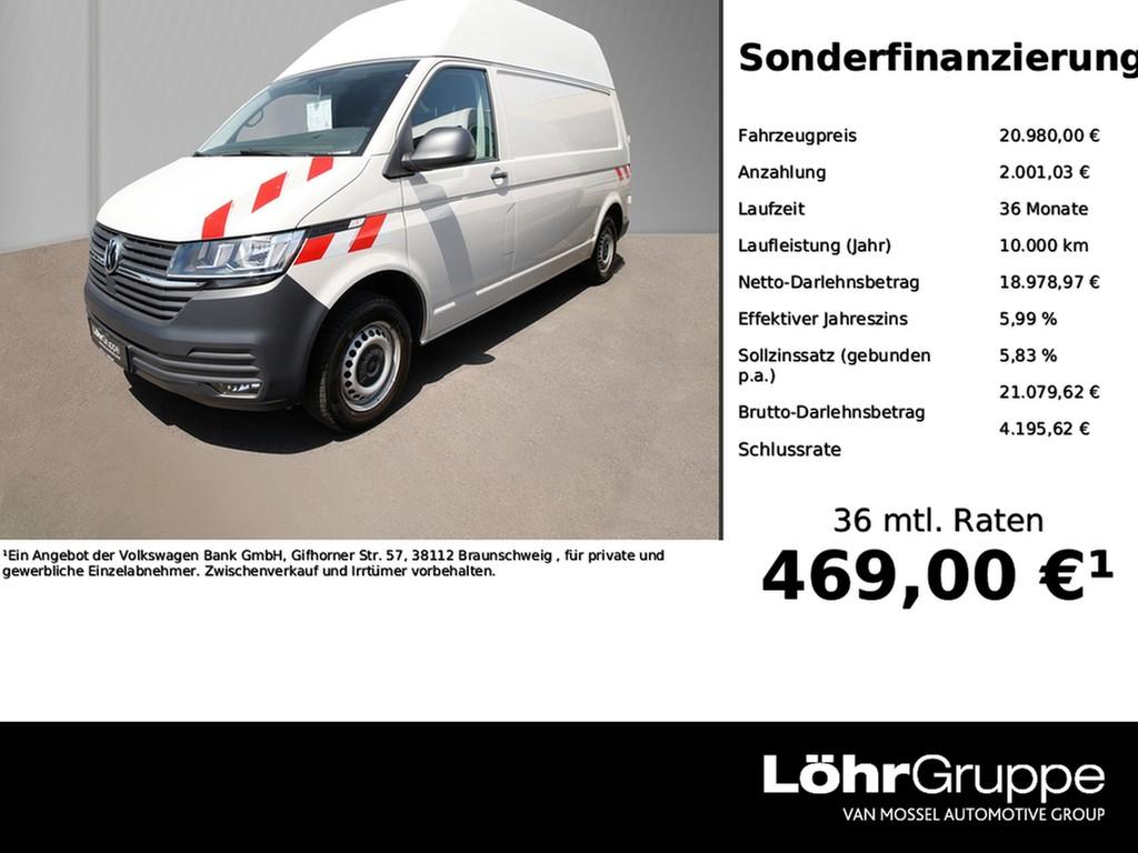 Volkswagen T6 Transporter Kasten 20TDI T61 Hochdach lang 2020