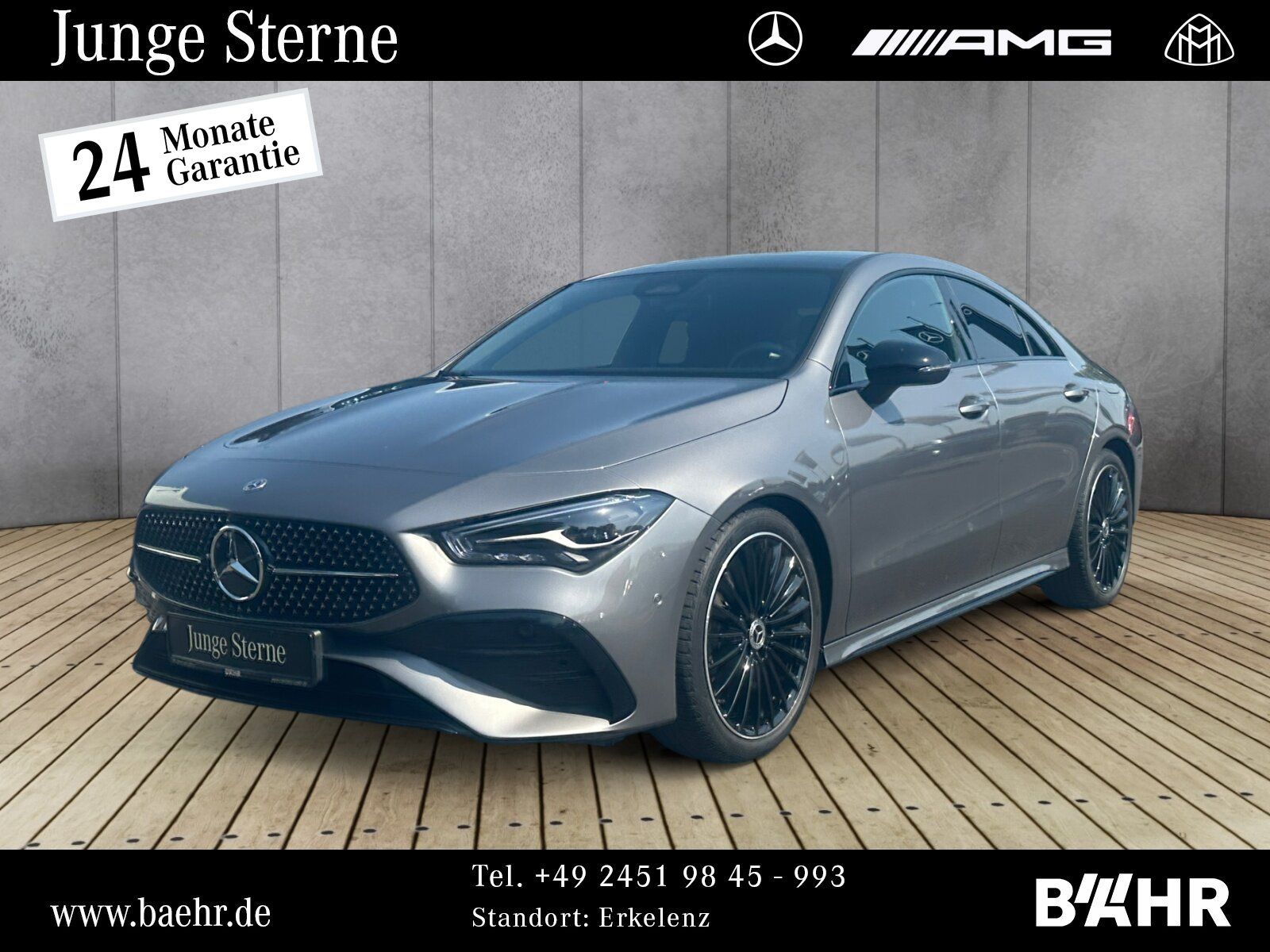 MERCEDES-BENZ CLA 200 d AMG+NIght/MBUX/LED/PANO/RFK/LMR-19"