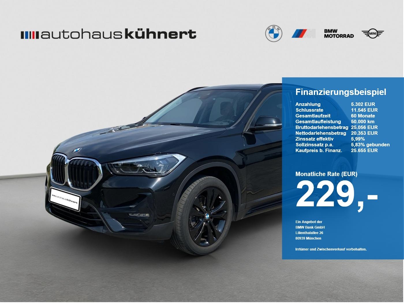 BMW X1 xDrive18d Sport Line LED AHK Navi ParkAss AUT