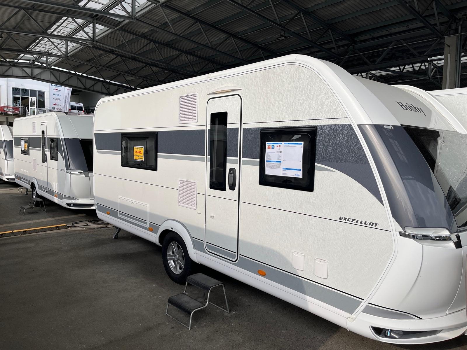 Hobby Excellent 540 WFU Heckbad / Doppelbett