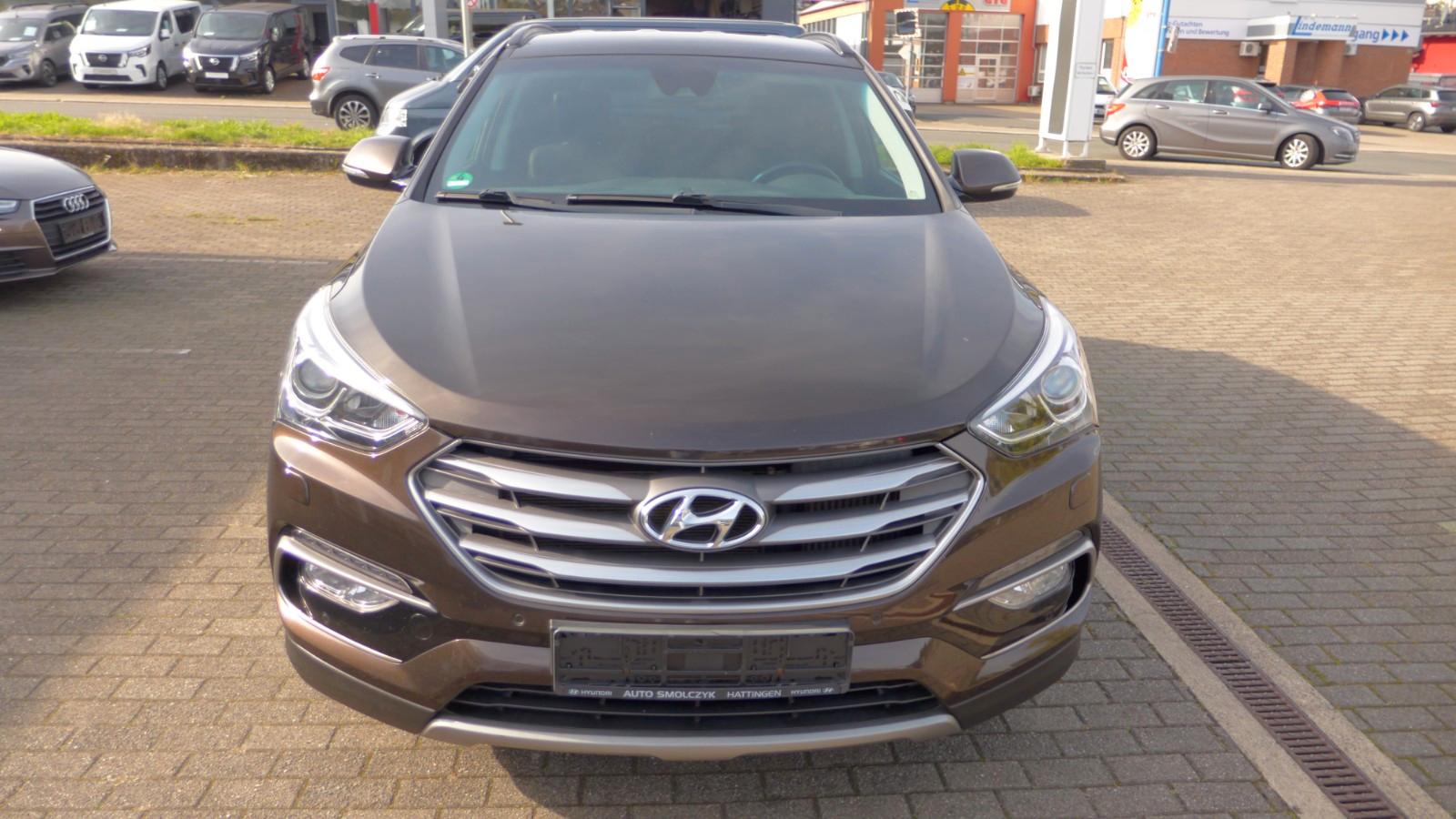 Hyundai Santa Fe blue Style 4WD AUT-NAVI-XENON-LEDER-RÜC