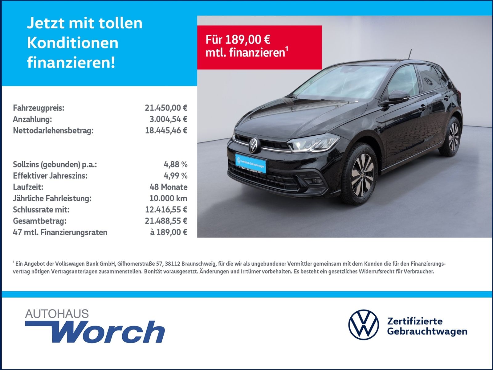 Polo 1.0TSI DSG GOAL LED+AHK+NAVI+SHZ+