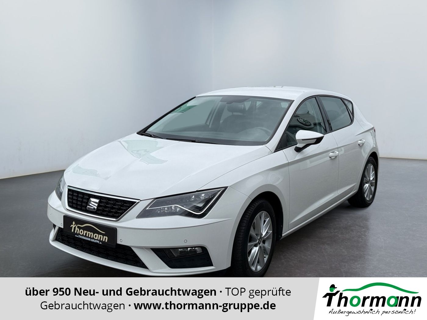 SEAT Leon 1.6 TDI Parksensoren vo. + hi. LED Navi