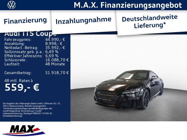 TTS Coupé TFSI QUATT +LED+B&O+navi++S-Sitze*20"