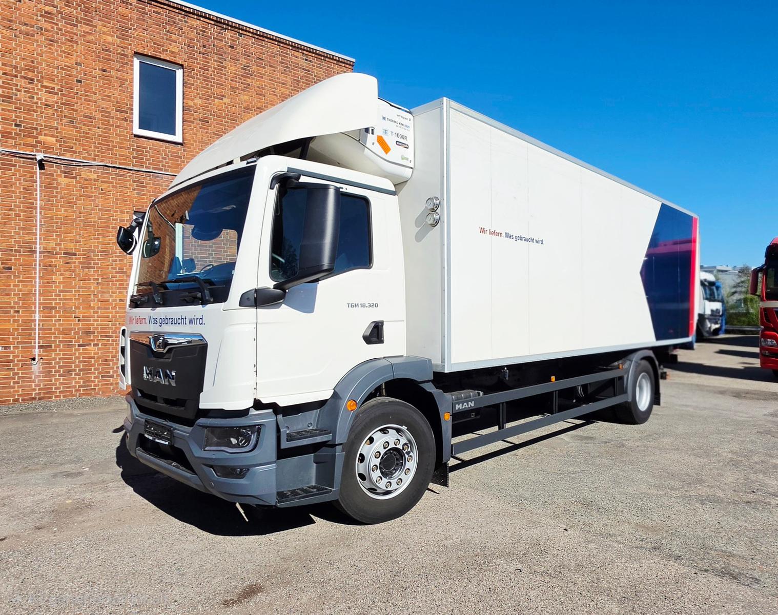 MAN TGM 18.320,Kühlkoffer,Thermoking(Diesel+Elektrik