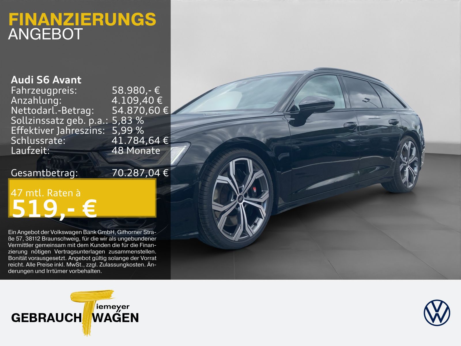 AUDI S6 Avant TDI Q B&amp;O LM21 MATRIX-LED