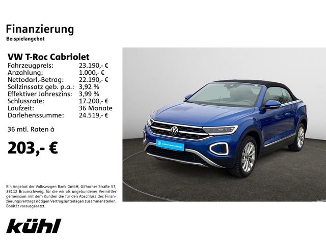 Volkswagen T-Roc Cabriolet 1.0 TSI Style Navi,Kamera,LED