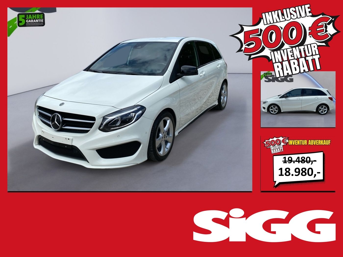 MERCEDES-BENZ B 250 AMG Line Anhängerkupplung AMG Line