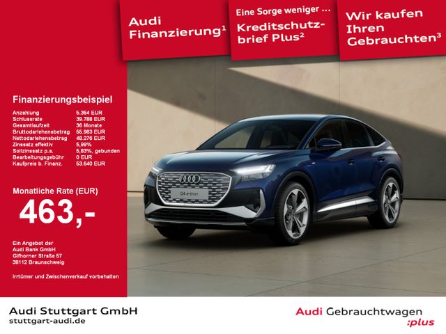 Audi Q4 Sportback S line e-tron 50 quattro AHK SHZ