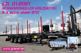 Schwarzmüller Y serie /RUNGENSATTEL HOLZ ECCO STEEL 9to /6x