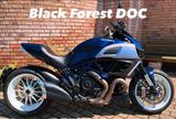 Ducati Diavel Blue White Stripes (AMG/G13) - DUCATI DIAVEL AMG