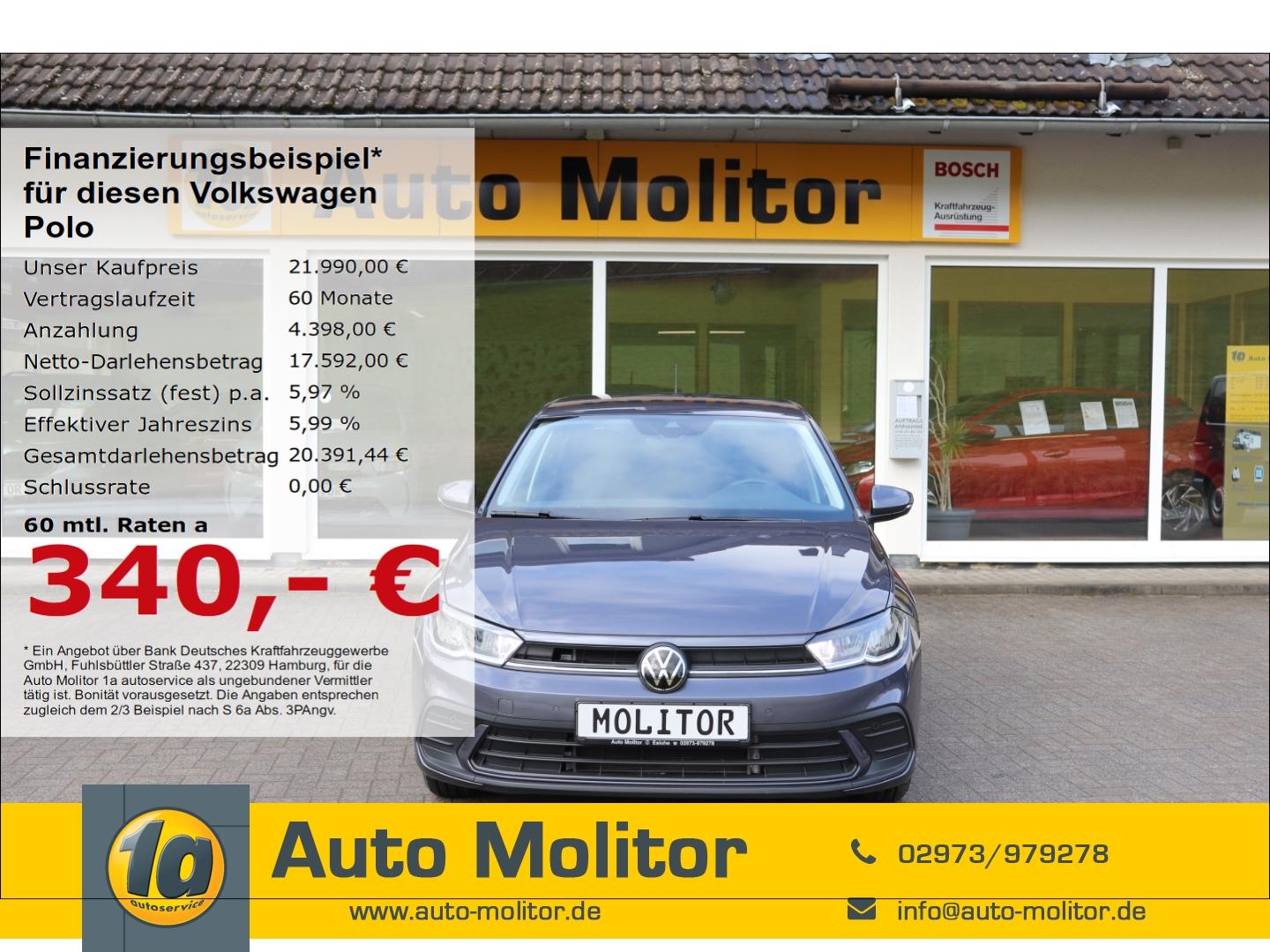 Volkswagen Polo VI Life Digitales Cockpit LED Apple CarPlay