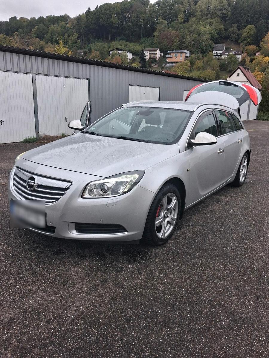 Opel Insignia 2010 — вигляд ззаду