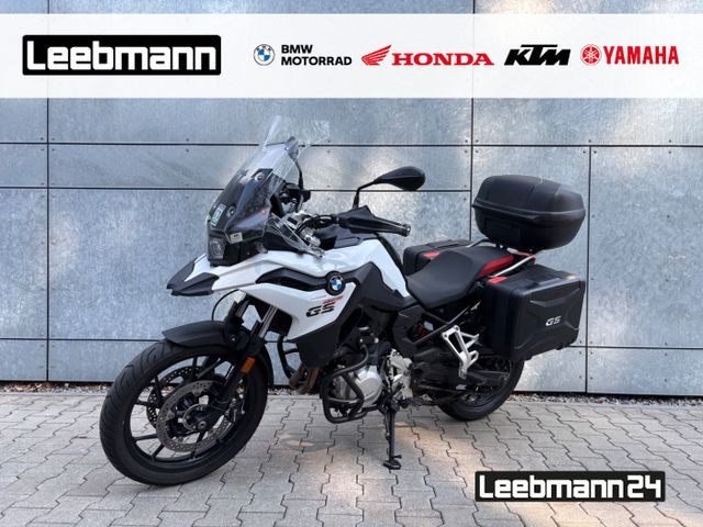 BMW F 750 GS, Koffer, Hohe Scheibe, Sturzbügel,