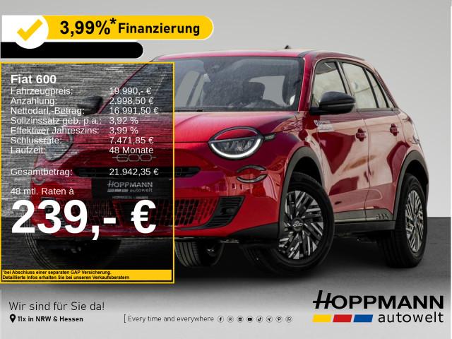 Fiat 600*AUTOMATIK*Tempomat*Android Auto