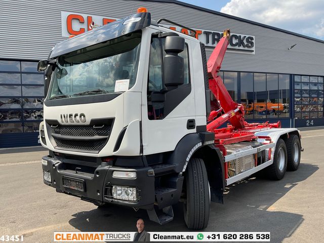 Iveco AD260T 6x4 Euro 6 AJK 20 haakarmsysteem