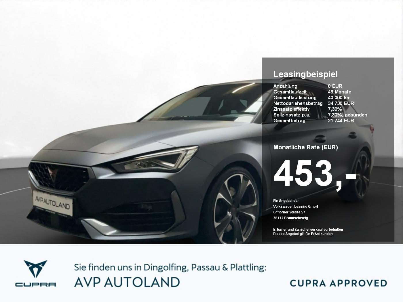 Cupra Leon Sportstourer 2.0 TSI DSG 4Drive VZ | PANO |