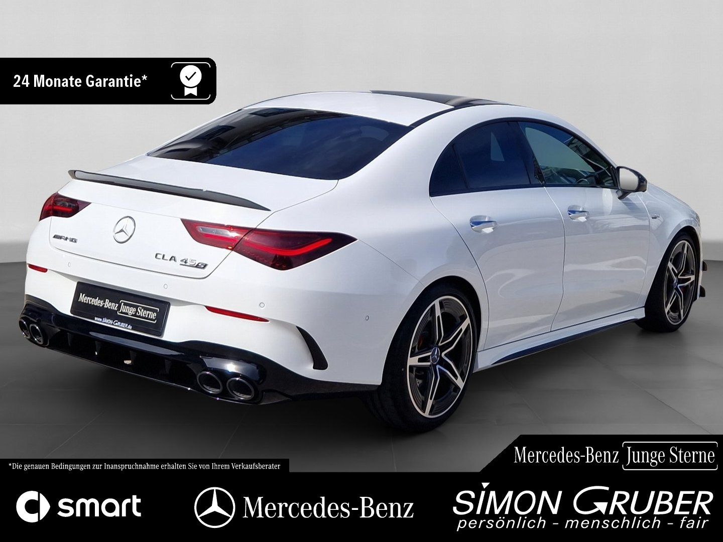 Fahrzeugabbildung Mercedes-Benz CLA 45 S 4M AMG Aero Burm Pano MBeam 360 drivers