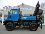 Unimog U400 Hiab Heckladekran XS122E-4 - Unimog Hiab