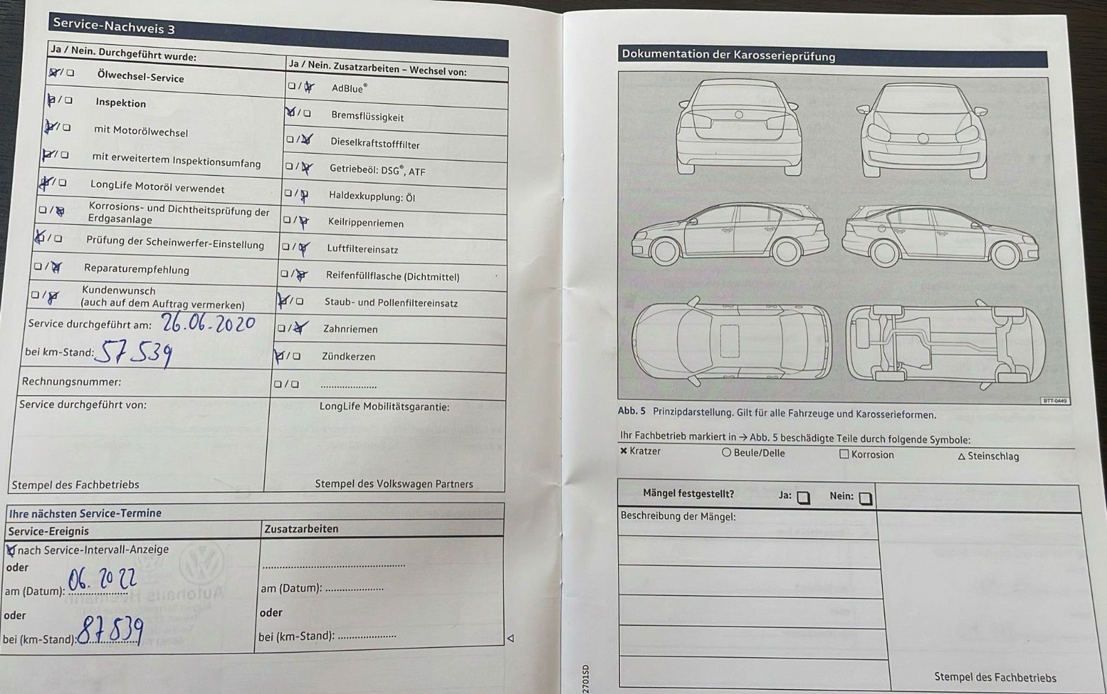 Fahrzeugabbildung Volkswagen Passat CC TSI  BMT KLIMAAUT NAVI PDC SITZHZG XEN