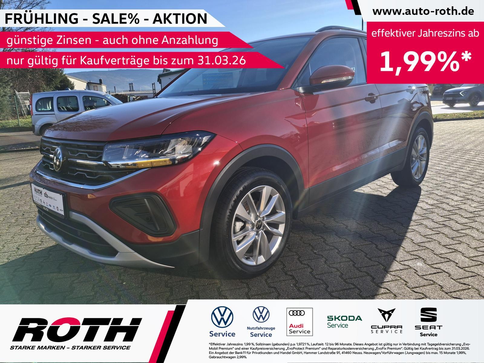 Volkswagen T-Cross 1.0 TSI DSG MJ26  LED*Kamera*ACC*AHK*Alu
