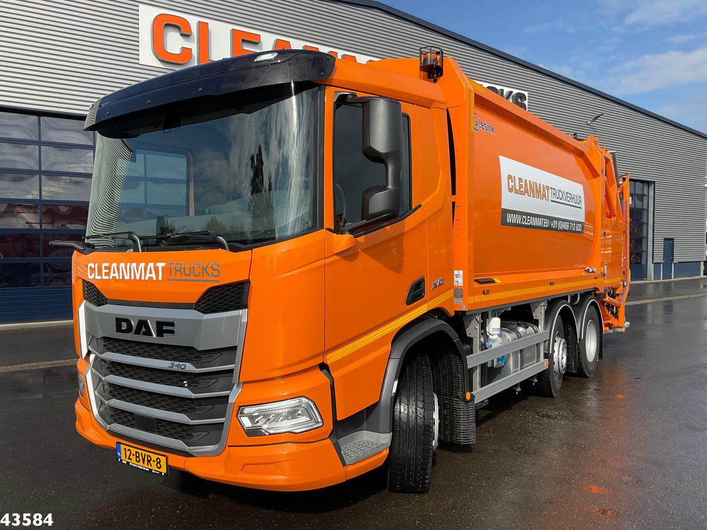 DAF FAG XD 340 Geesink 20m³ GEC Welvaarts weegsystee