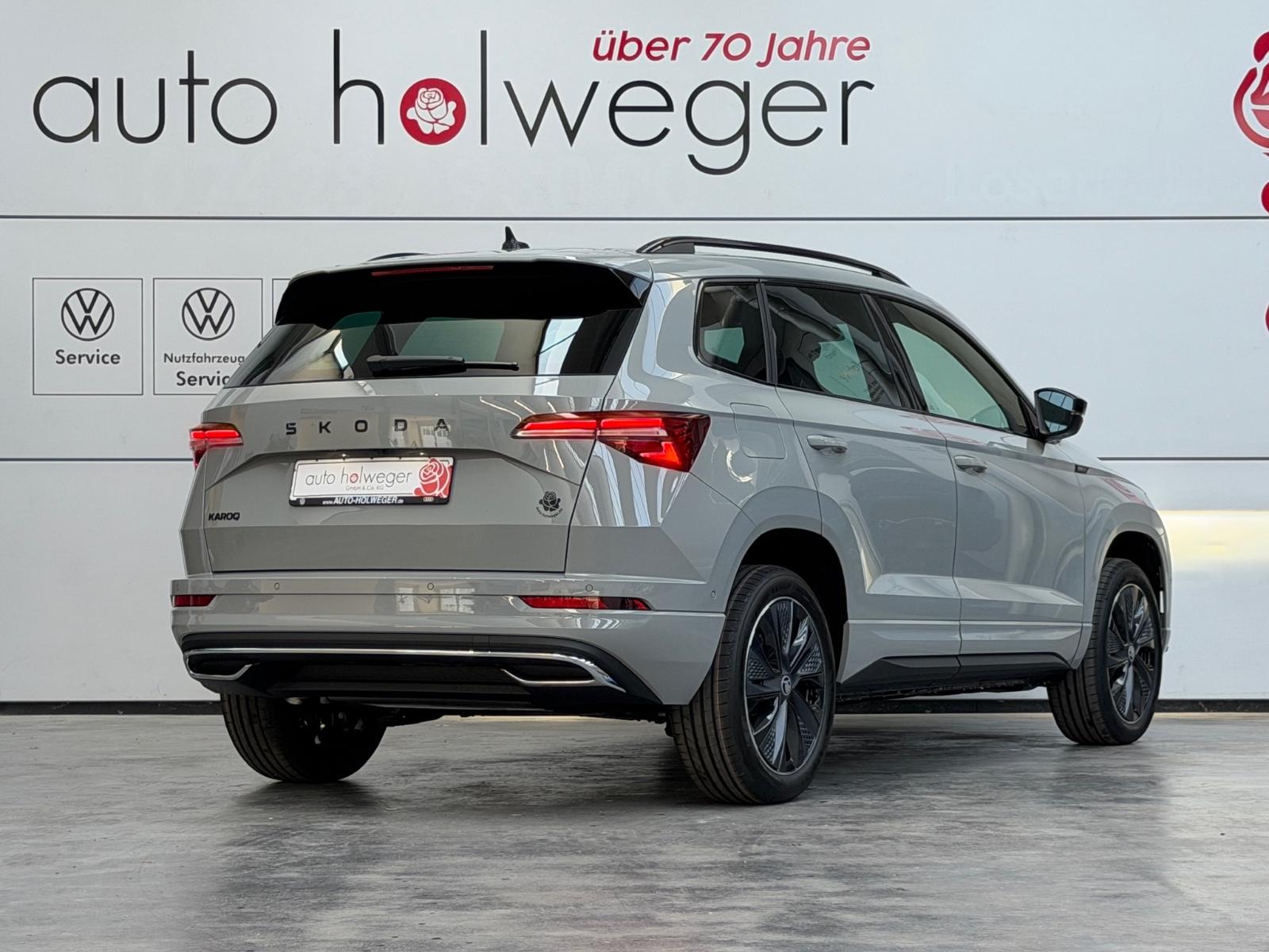 Skoda Karoq Sportline#5J.Gar#Matrix#360°#AHK#Navi#App