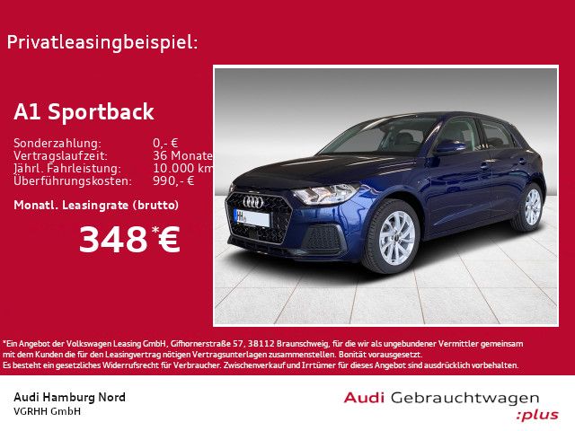 Audi A1 Sportback 25 TFSI advanced S tronic Virtual