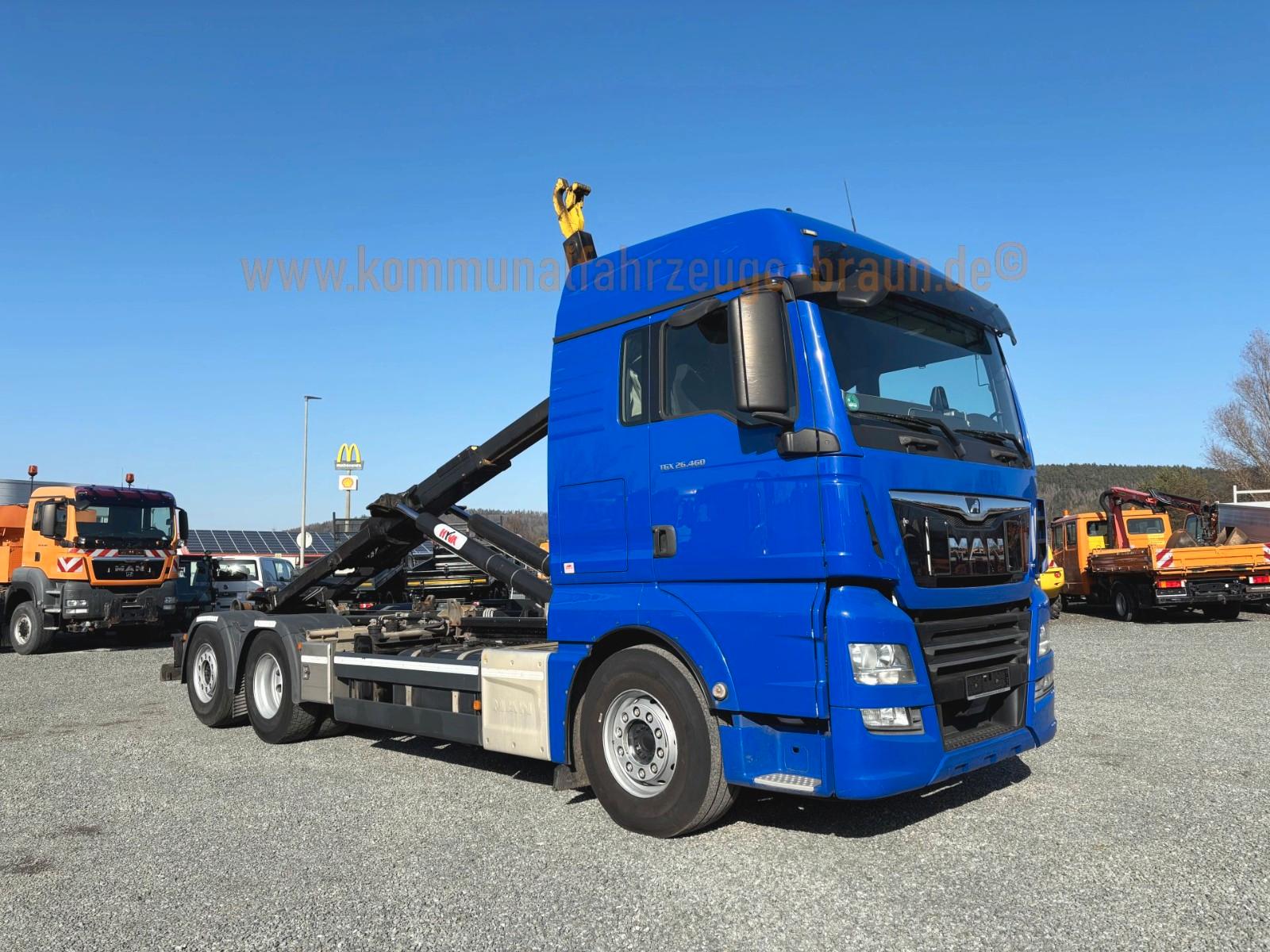 MAN 26.460 TGS 6x2 HYVA*Intarder*Lenk/Lift*StHz*AC