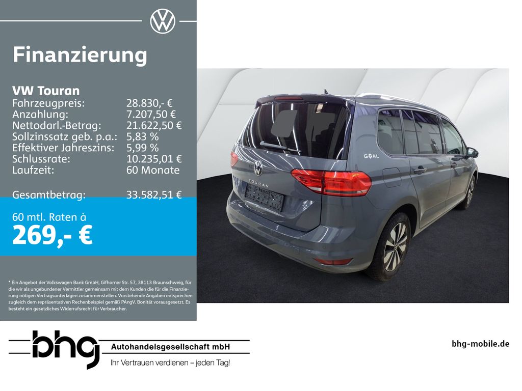 Touran Comfortline 1,5 TSI  6-Gang