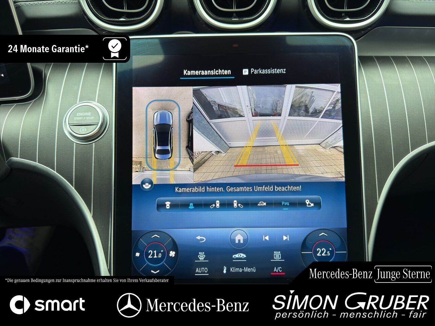 Fahrzeugabbildung Mercedes-Benz C 200 AMG Night Pano Leder Massage Sitzklima