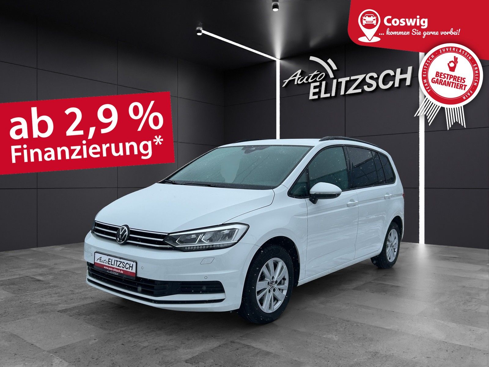 Fahrzeugabbildung Volkswagen Touran Comfortline TDI LED ACC STH SH Massage Cl