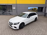 Mercedes-Benz C 180 AMG/BURMESTER/NAVI/DIGITALTACHO/LED* - weiße Mercedes-Benz C 180