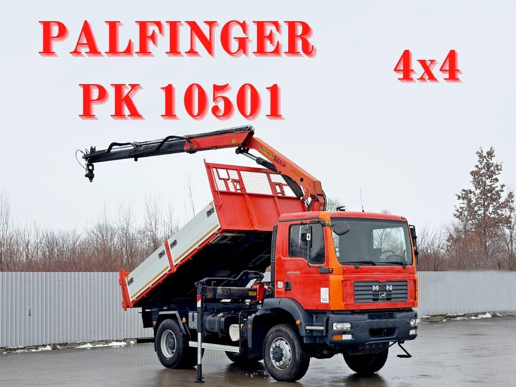 MAN TGM 18.280 * KIPPER 3,85m * PK 10501 * 4x4