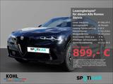 Alfa Romeo Stelvio Quadrifoglio Q4 2.9 V6 AKRAPO Navi Rückf - schwarze Alfa Romeo Stelvio