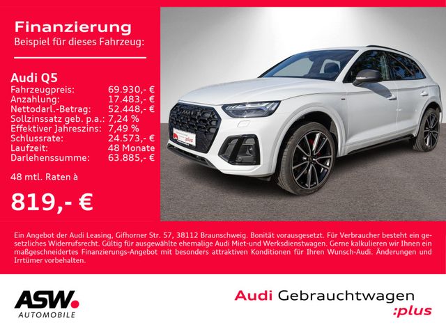 Audi Q5 Sline 45TFSI quattro Navi Matrix StandHz Pano